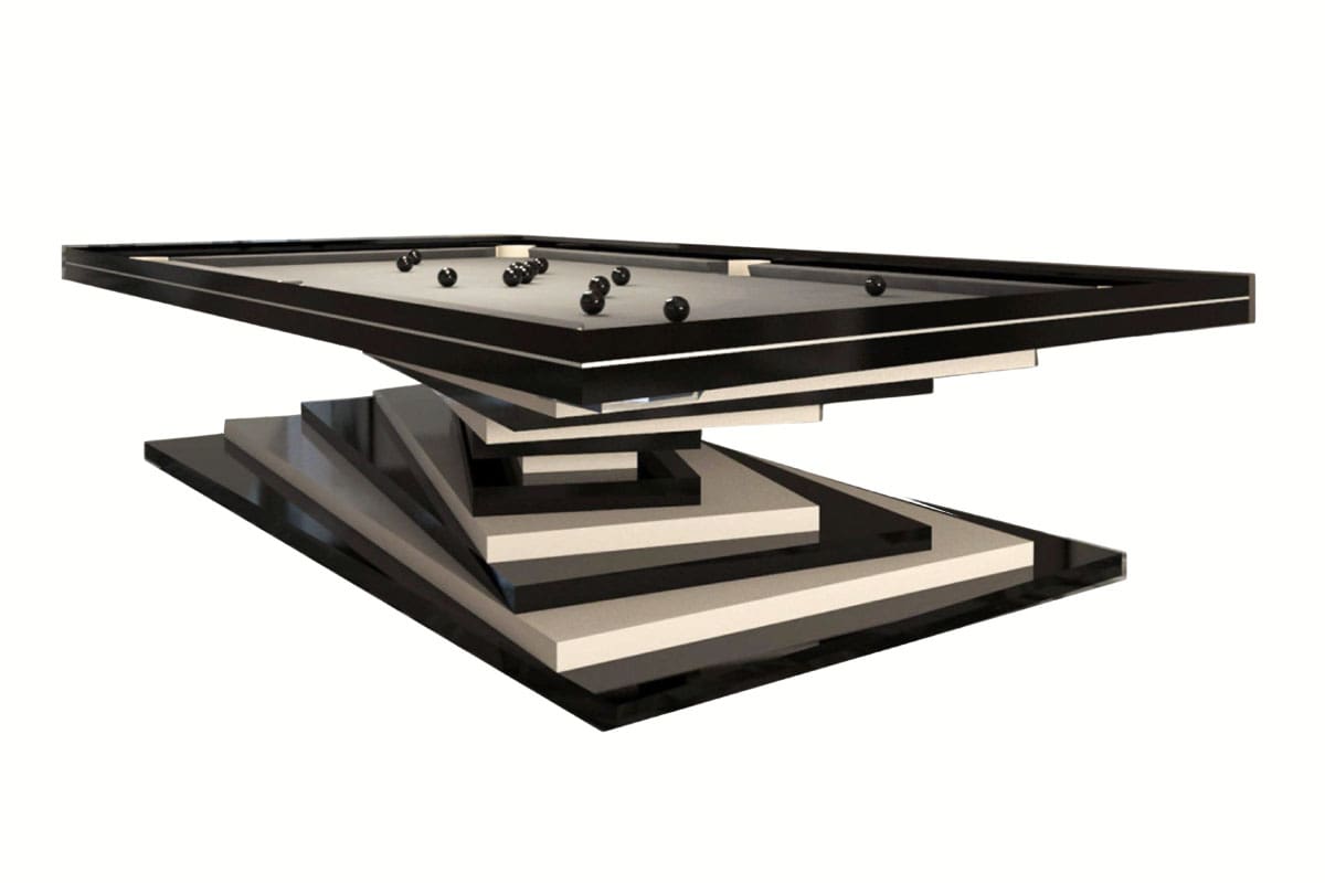 Ziggurat pool table